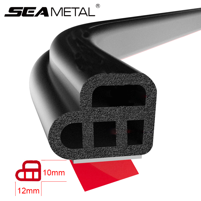 Cửa Xe Con Dấu Cao Su Dải Cạnh Nhãn Dán Niêm Phong Cách Âm Tự Động Thời Tiết Bảo Vệ Nội Thất Trong Kiểu Dáng Xe Hơi