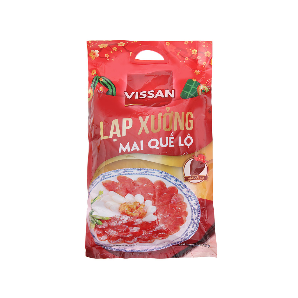 - lạp xưởng mai quế lộ vissan - loại 500g