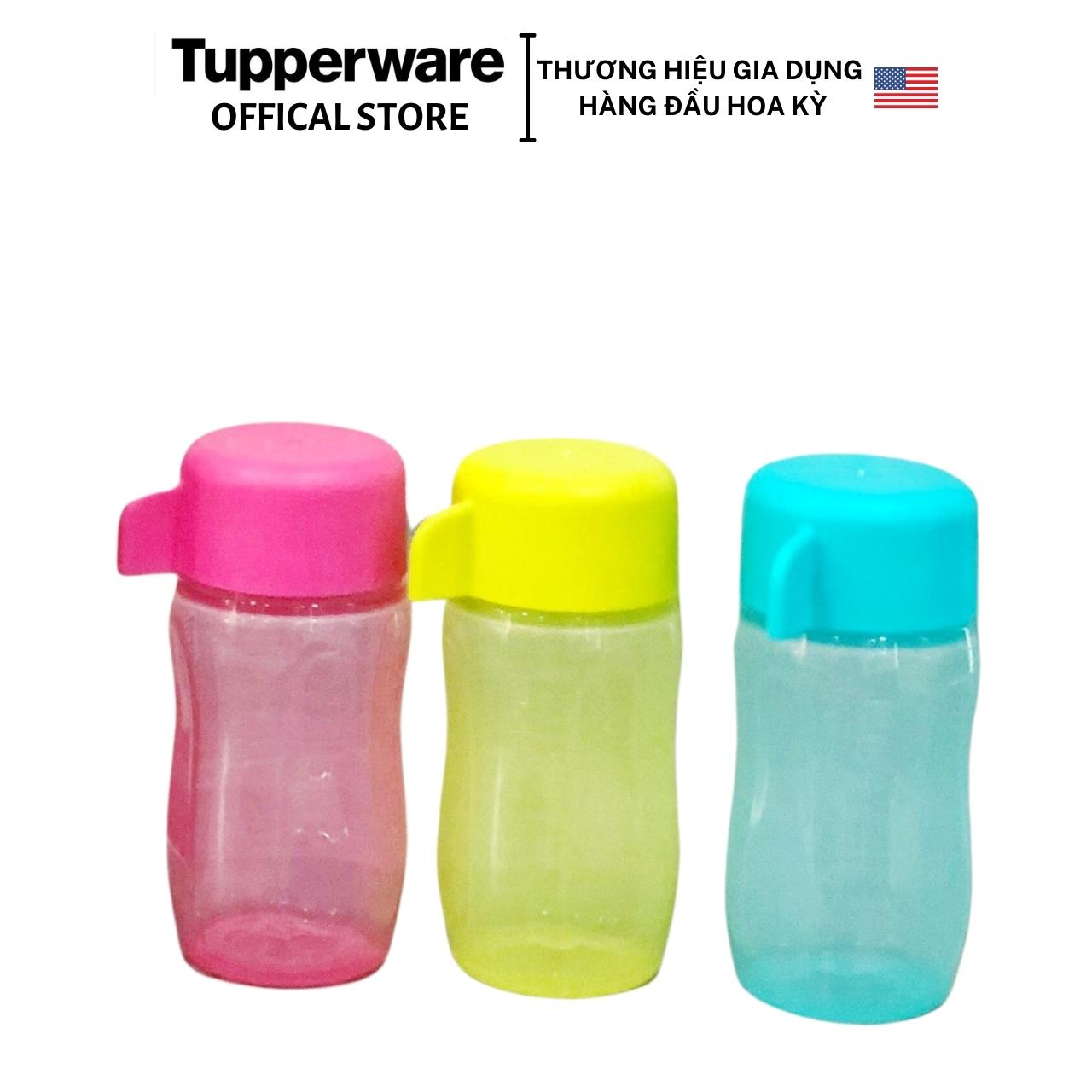 Bộ bình nước Tupperware Eco Bottle 90ml - Bảo hành trọn đời - Nhựa nguyên sinh an toàn