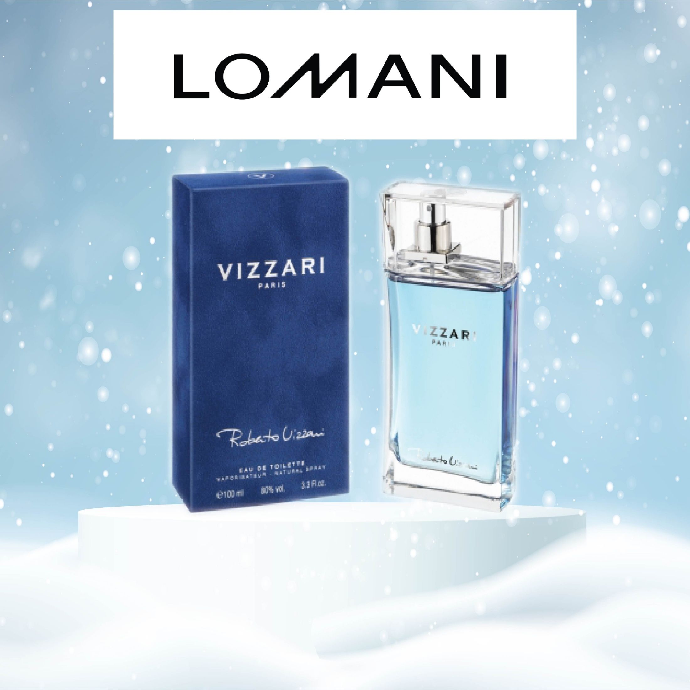 Nước hoa nam Roberto Vizzari Vizzari Men - Eau De Toilette 100ml