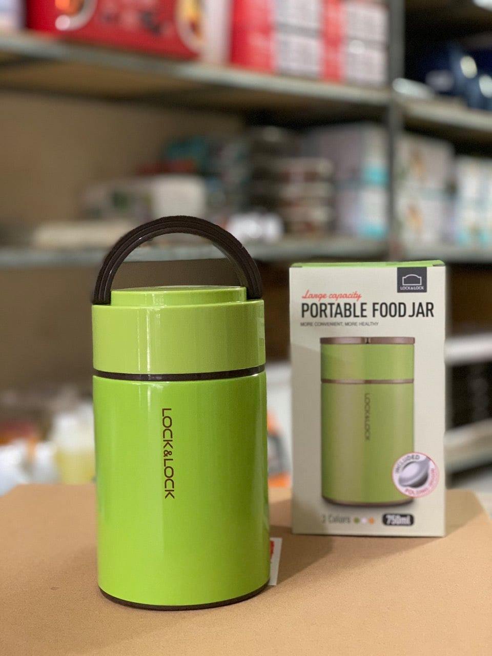 Bình ủ  cháo Giữ Nhiệt 750ml Lock&Lock LHC 8022