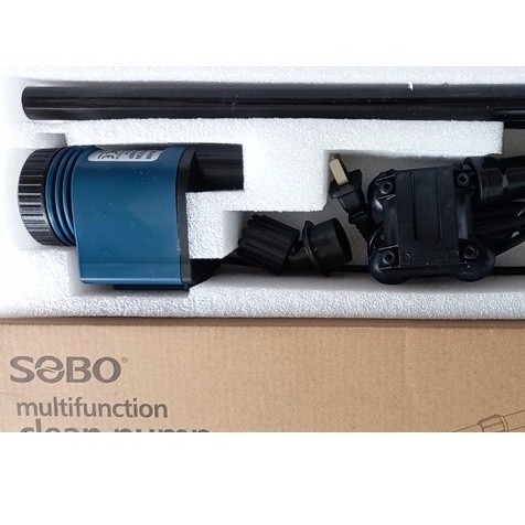 Máy hút cặn phân, vệ sinh đáy hồ cá sobo bo - 028 công suất 28w