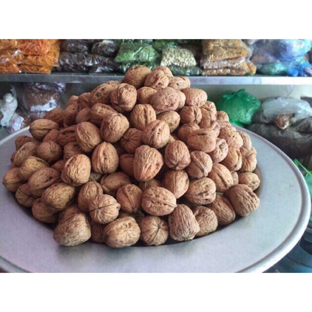 1kg Quả óc chó nếp rừng vỏ mỏng sạch tự nhiên