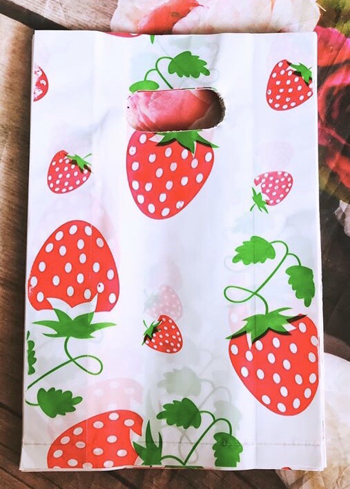 [1kg/size]- túi xốp xoài gói hàng xách hàng, giao họa tiết ngẫu nhiên