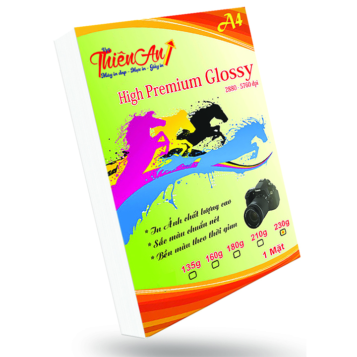 Giấy in ảnh 1 Mặt A4
