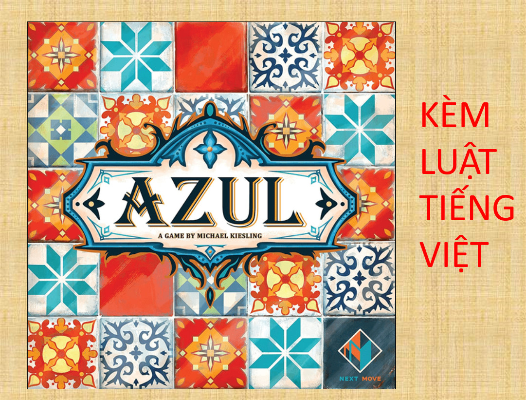 Trò chơi board game azul tiếng anh