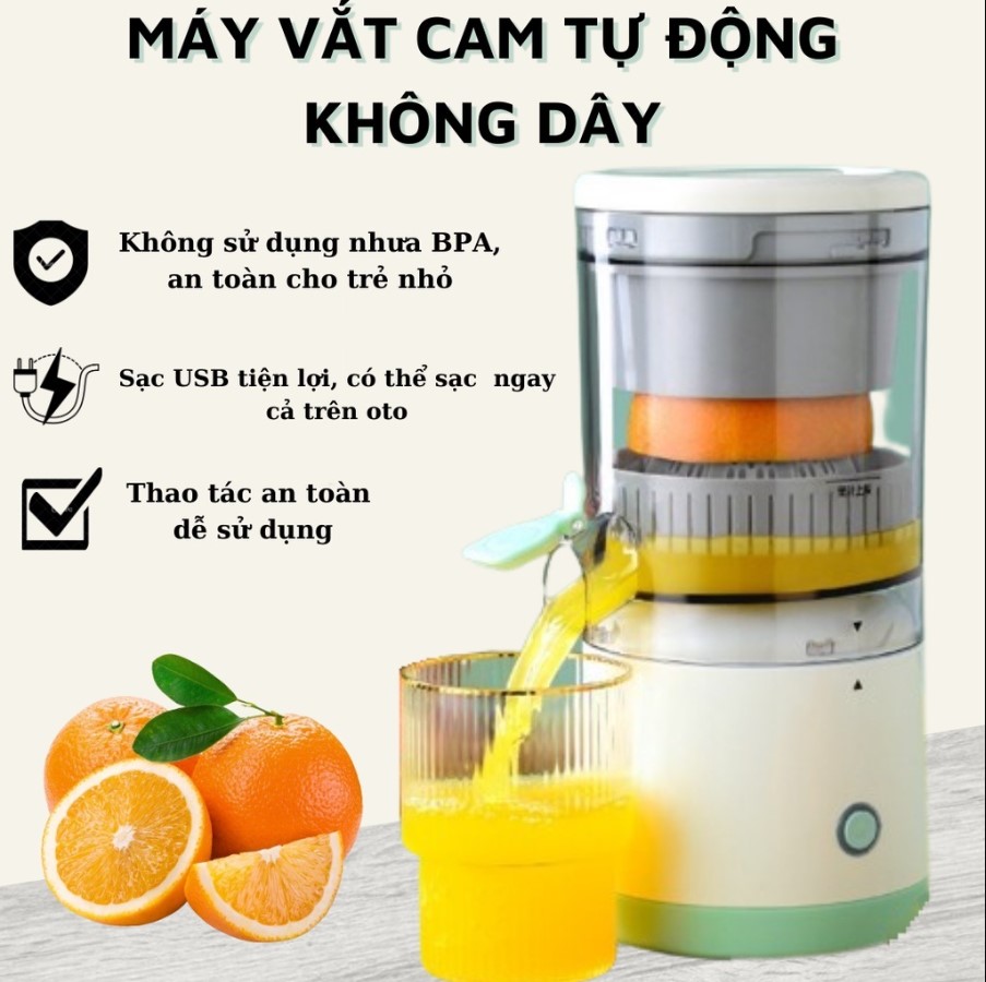 Máy vắt cam bằng điện,máy ép nước cam tự động,máy vắt cam loại xịn,máy ép hoa quả tự động citrus juicer mdc1 sạc usb máy vắt cam tự động, máy ép trái cây đa chiều đa năng