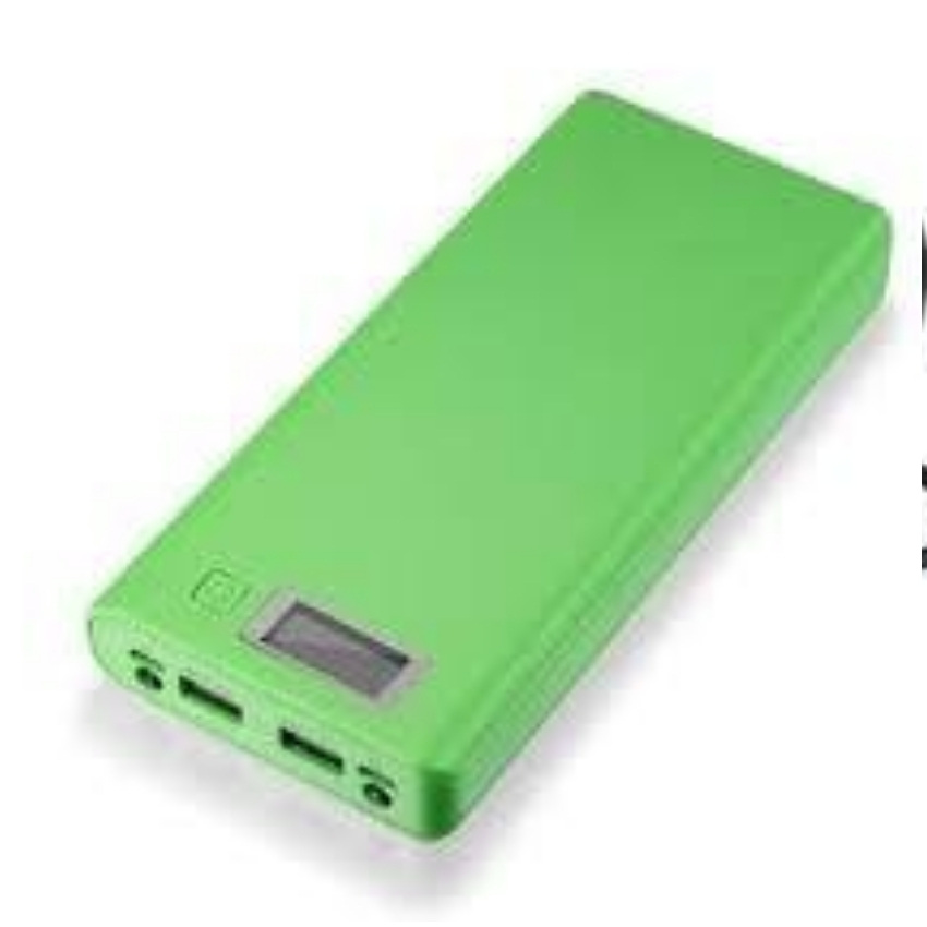 Box sạc dự phòng 8 cell ,khung sạc dự phòng , mạch sạc , màu xanh lá chưa gồm pin
