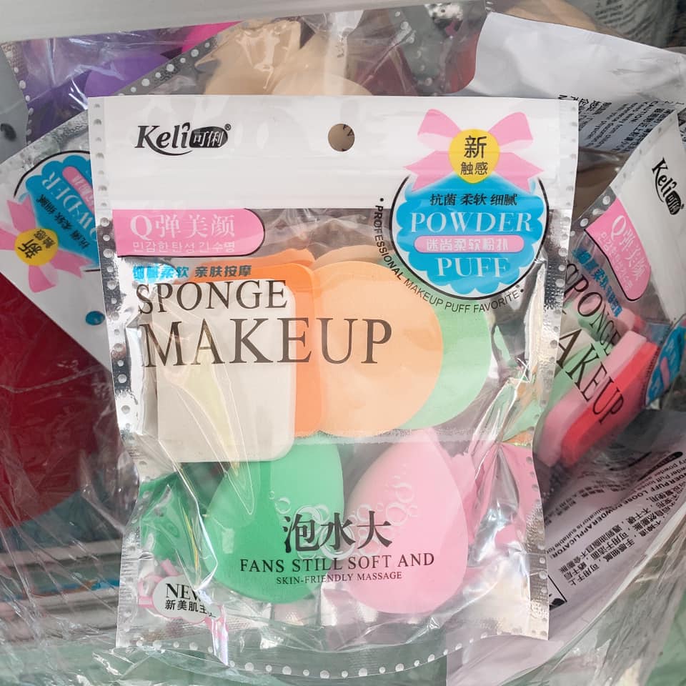 Set 6 mút trang điểm
