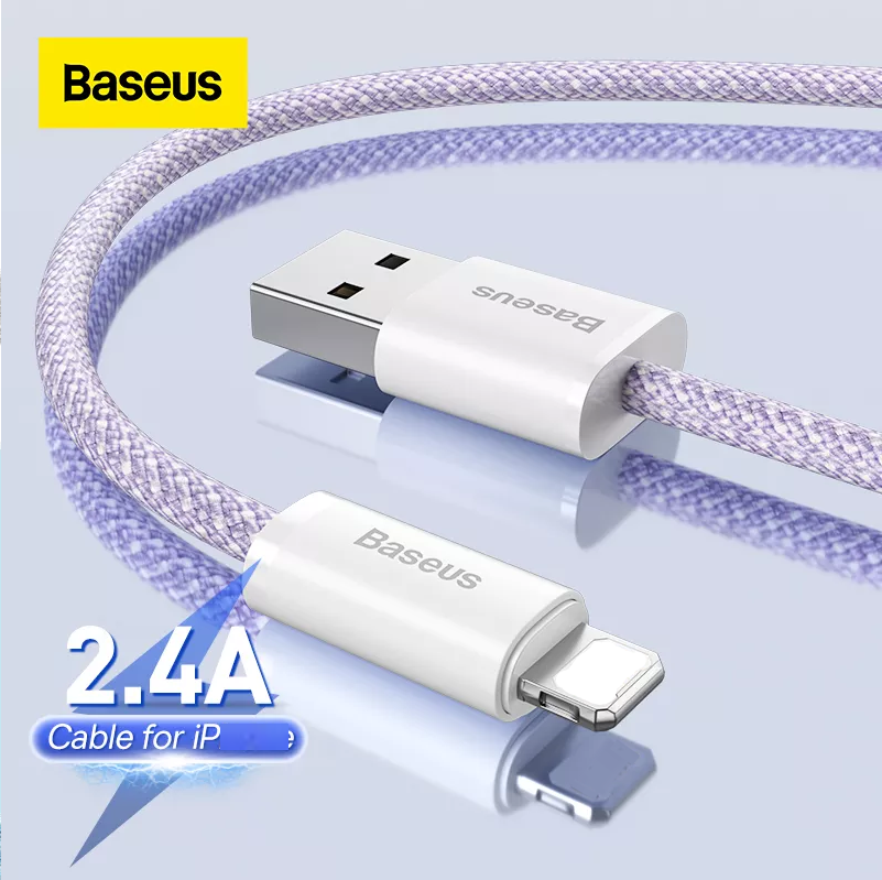 Cáp sạc và truyền dữ liệu tốc độ cao Baseus Dynamic Series Fast charging data cable dùng cho iPhone/ iPad hỗ trợ sạc nhanh 2.4A Max