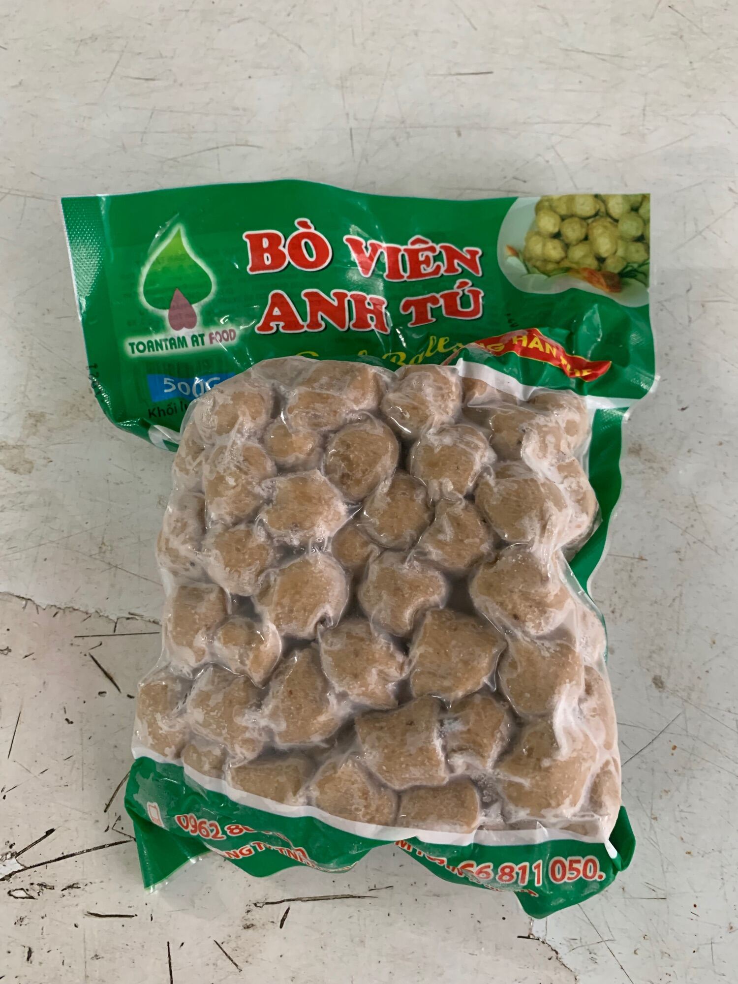 Bò viên loại ngon túi 500g