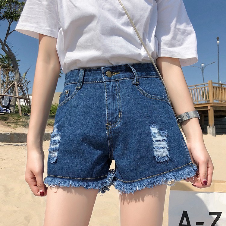 Quần short jean nữ Ulzzang Quảng Châu QNJ35
