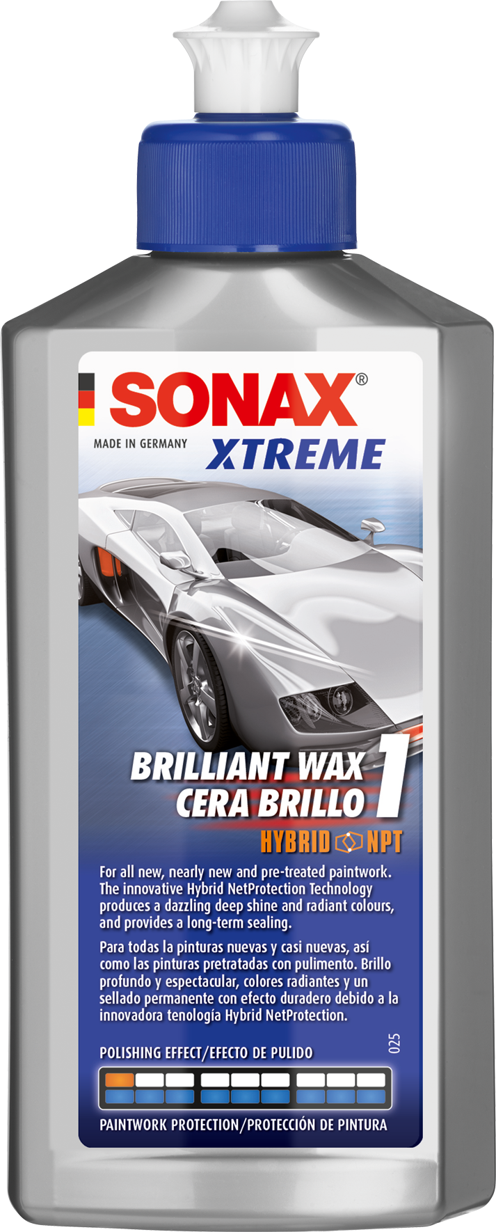 [HCM]Wax bảo vệ mặt sơn SONAX XTREME Brilliant Wax 1 - 201 100 – 250ml