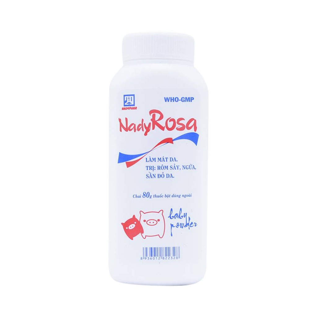 Phấn thơm Nady Rosa 80g