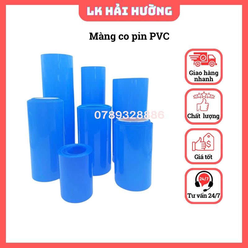 Màng co pin pvc kích thước lớn
