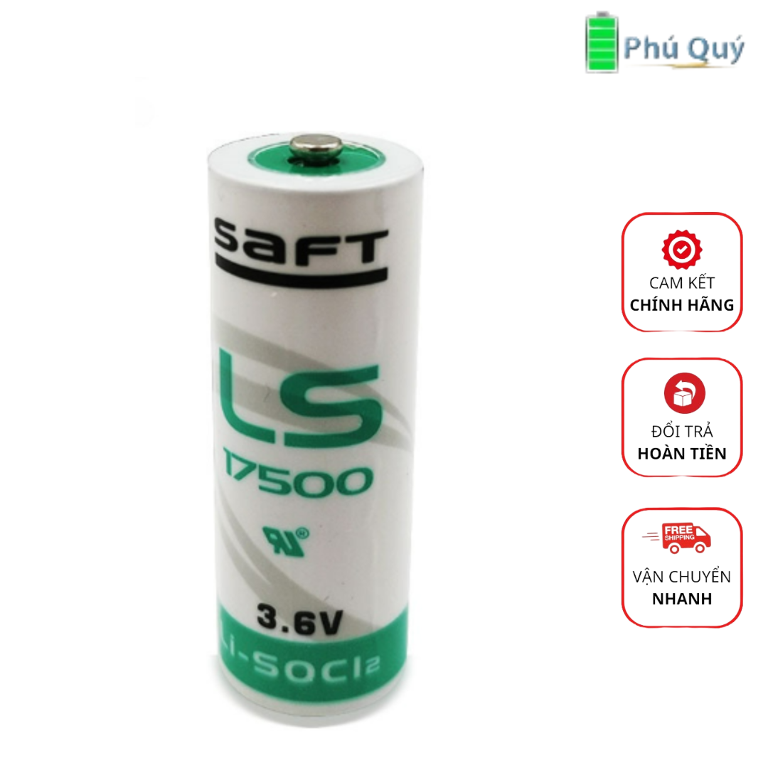 Pin saft ls 17500 lithium 3.6v plc