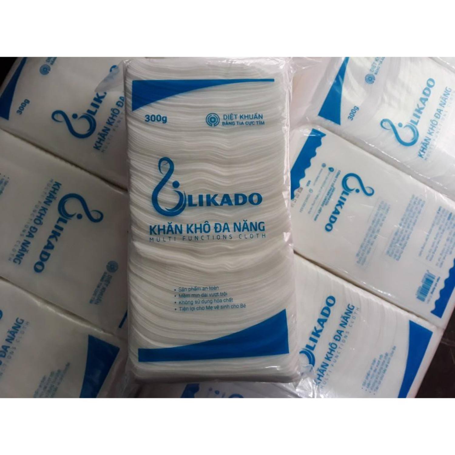 Giấy Khô, Khăn Vải Khô Đa Năng Likado 300g
