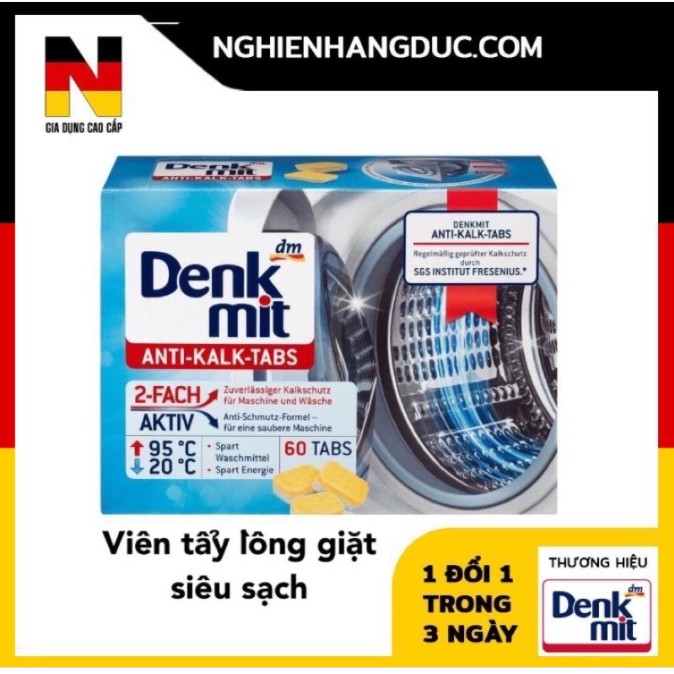Hàng đức viên tẩy lồng máy giặt Denkmit