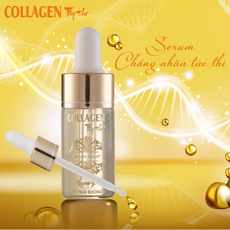 Serum collagen Tây Thi New Sao Thái Dương 12ml làm căng da tức thì, dưỡng trắng, mờ nám, chống lão hóa, làm mờ nếp nhăn hiệu quả