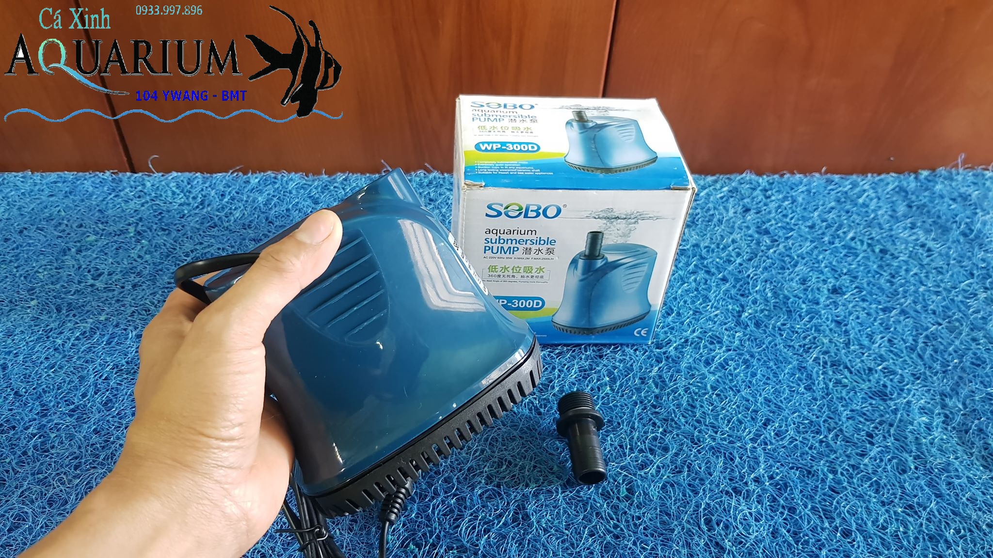 Máy bơm hút cặn đáy SOBO WP - 300D