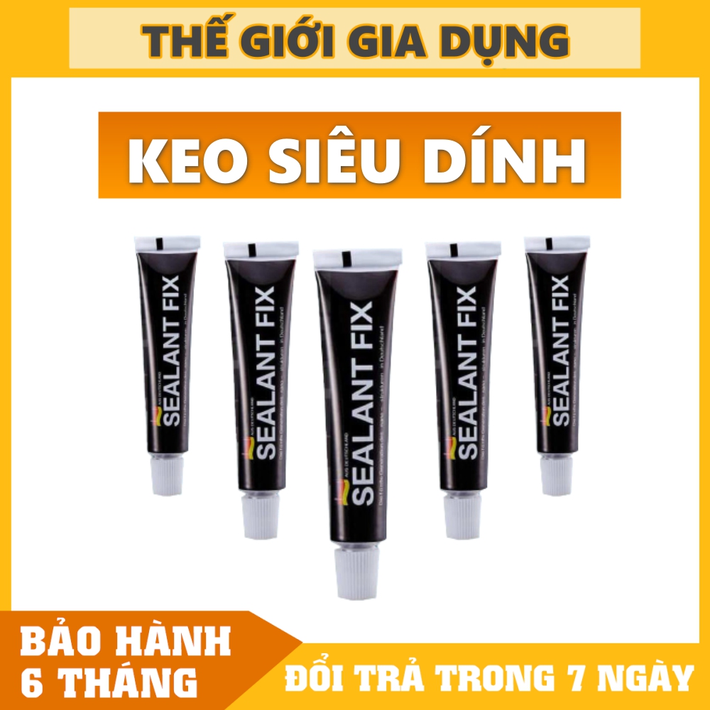 Keo dán Sealant Fix 100g - Keo dán mọi bề mặt tường, gạch, gỗ đa năng