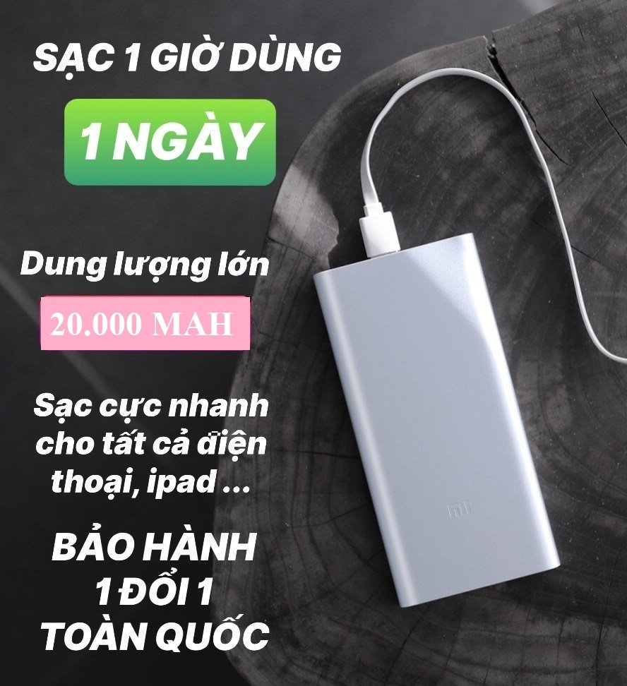 [HCM][DEAL HỦY DIỆT] PIN SẠC DỰ PHÒNG 30000MAH SẠC NHANH 2 CHIỀU TỐC ĐỘ CAO - PIN CỰC TRÂU - SẠC CỰC NHANH - GIÁ CỰC RẺ - BẢO HÀNH TOÀN QUỐC