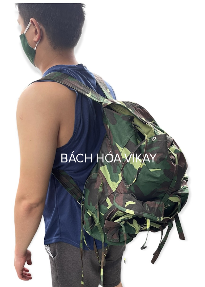 Balo Rằn ri Leo núi- Phượt phong cách lính