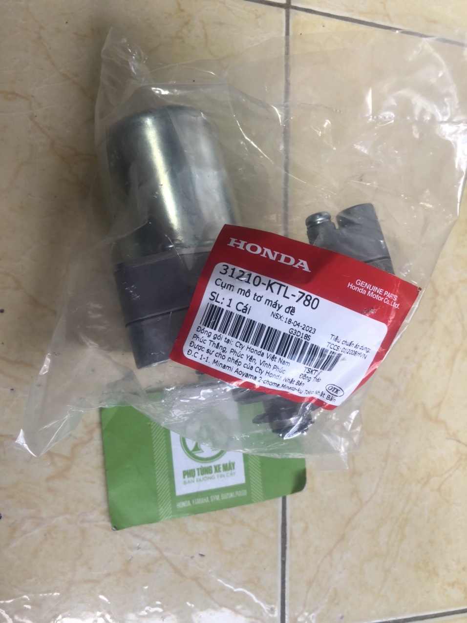 Củ đề dream thái chính hãng honda