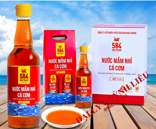 Nước mắm 584 Nha Trang 40 độ đạm (chai nhựa)- mã sản phẩm PM40