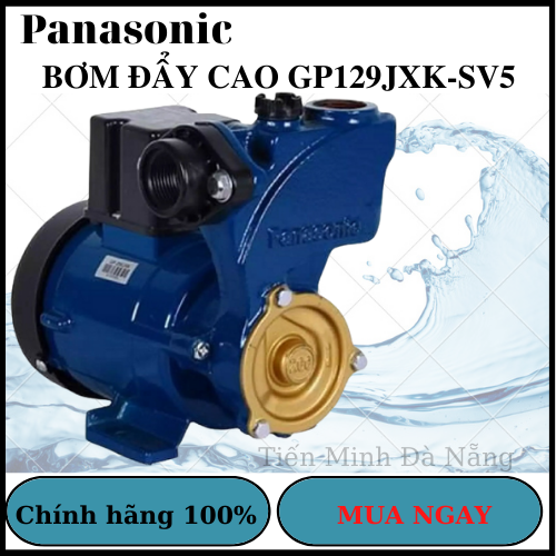 [FreeshipMAX] Máy bơm đẩy cao 129JXK PANASONIC ( GP129JXK ) - Hút nước và đẩy lên cao - Bảo hành toàn quốc