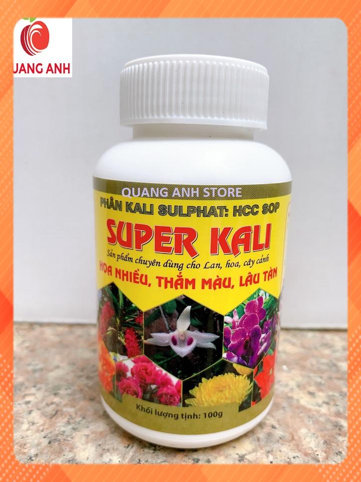 Super Kali – HOA NHIỀU - THẮM MÀU - LÂU TÀN HŨ 100GR
