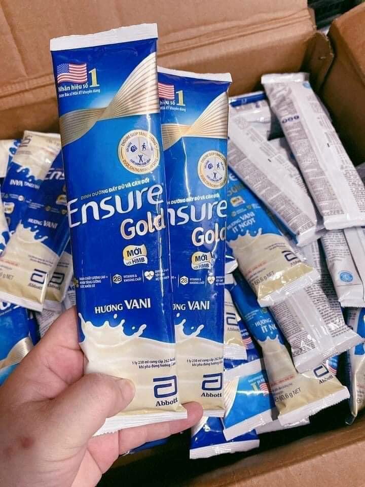 Sữa Ensure Gold Vị Vani Gói 60