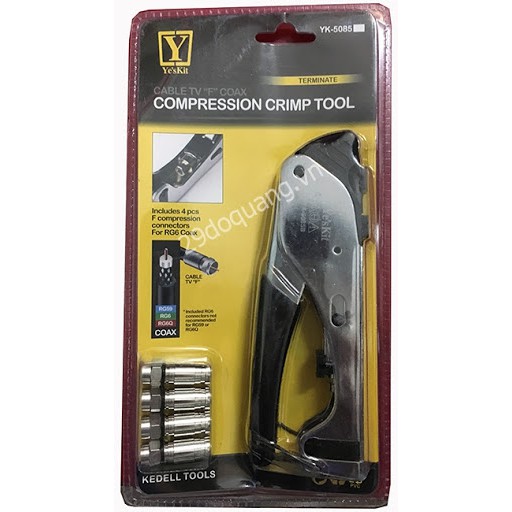 Kìm bấm dây cáp đồng trục yeskit yk-5085 / yk-5085b