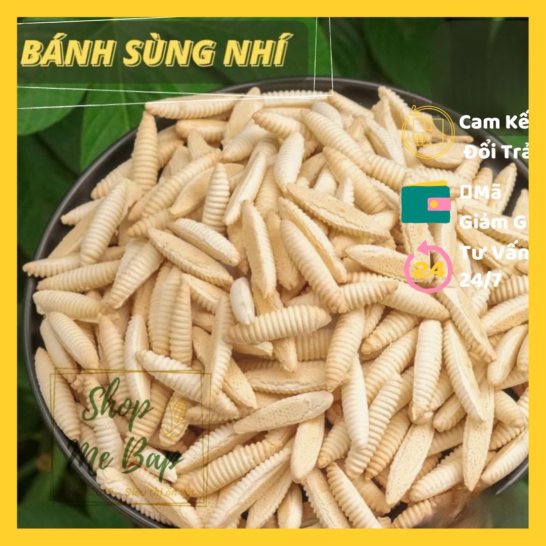 Bánh Men Sùng - Bánh Con Sâu 250gr - Bánh Tuổi Thơ Shop Mẹ Bắp