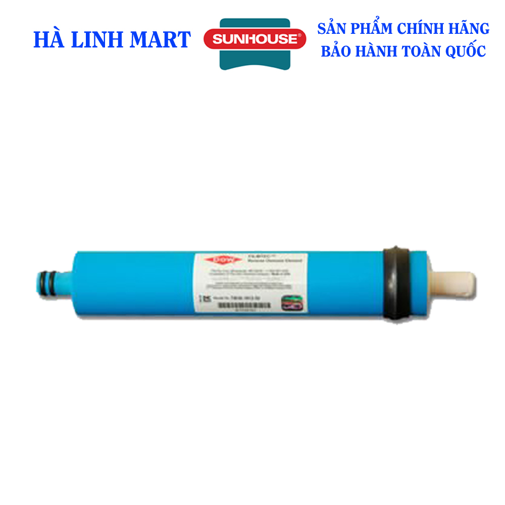 Lõi lọc nước số 4 SUNHOUSE SHRLL4 - Màng lọc nước RO DOW Filmtech, Nhập khẩu Mỹ