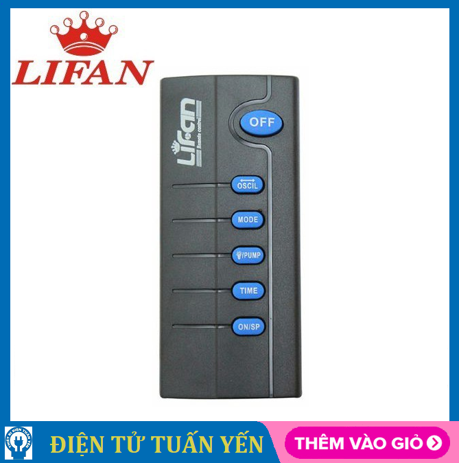 Remote điều khiển từ xa quạt Lifan - Hàng chính hãng