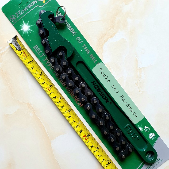 Mỏ lết xích cao cấp hãng Howson 8 inch (20cm) nhập khẩu Đài Loan, Bảo hành 6 tháng - Cờ lê xích, Cảo xích, Mo let xich, Mo let xich, Mo let day xich, Co le xich da nang, cảo mở nắp dầu nhớt