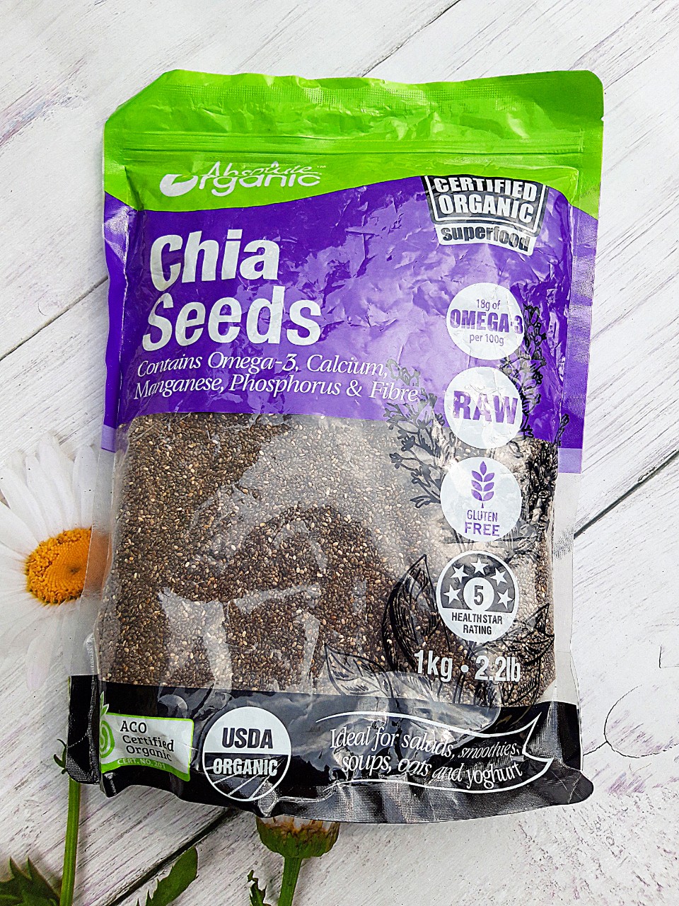 100gr Hạt chia Úc tím loại ngon