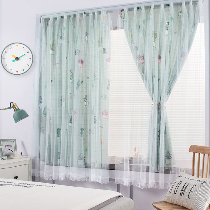 Rèm cửa dán tường chống nắng, rèm cửa dán trang trí cửa sổ - phòng khách dễ dàng lắp đặt không khoan đục Hl014 - rèm cửa phòng ngủ - phụ kiện rèm - rèm voan - trang trí phòng - decor - màn cửa sổ