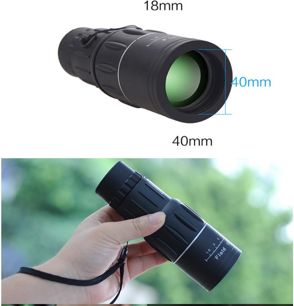 Kính Thiên Văn Học Cao Cấp 16X52 Ống Nhòm Một Mắt Nhựa 98 / 8000M Kính Viễn Vọng Thể Thao Ngoài Trời Kính Viễn Vọng Nhìn Đêm Dành Cho Cắm Trại