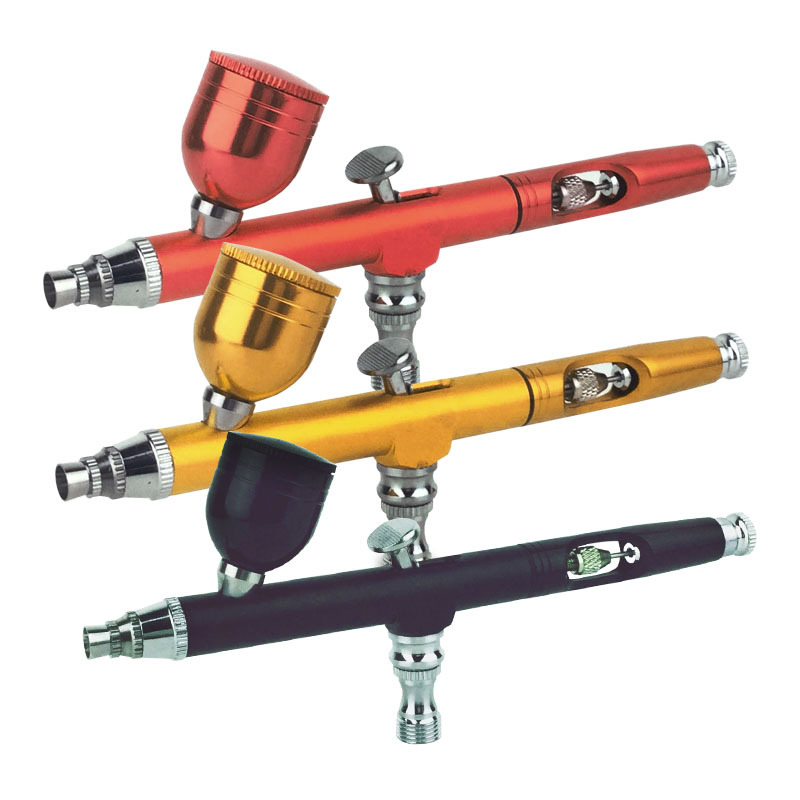 Bút phun sơn cầm tay loại nhỏ vẽ hình xăm, móng tay và mô hình