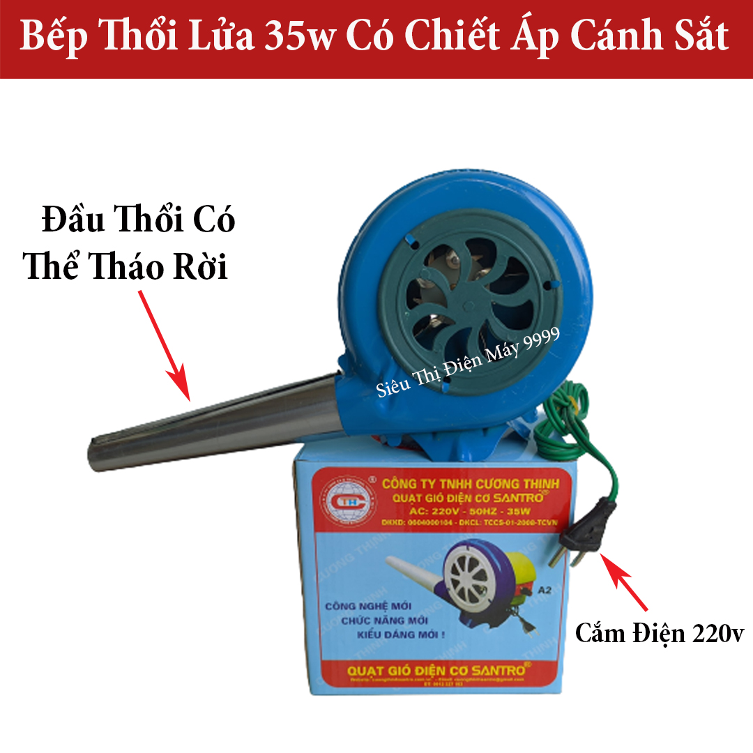 Quạt thổi bếp than, bếp lò công xuất 20w, 35w - 220v