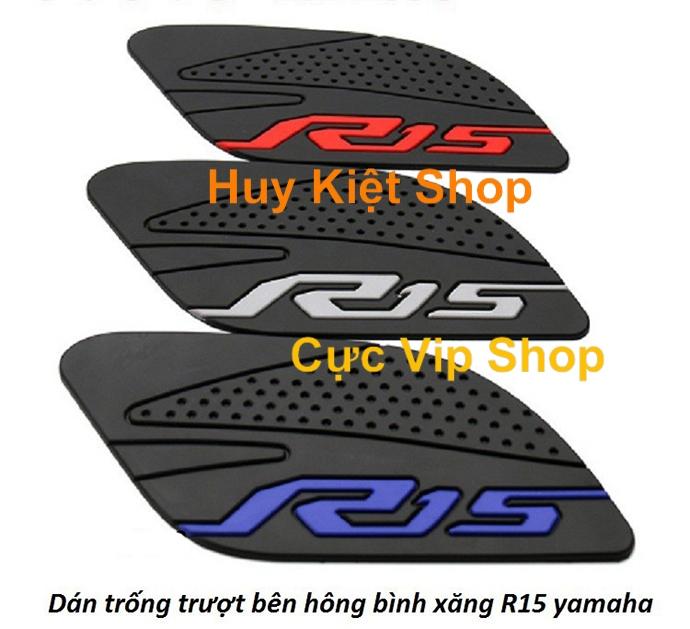 Cặp Miếng Dán Bình Xăng Chống Trượt Cho Xe Yamaha R15 MS1561 - ALL