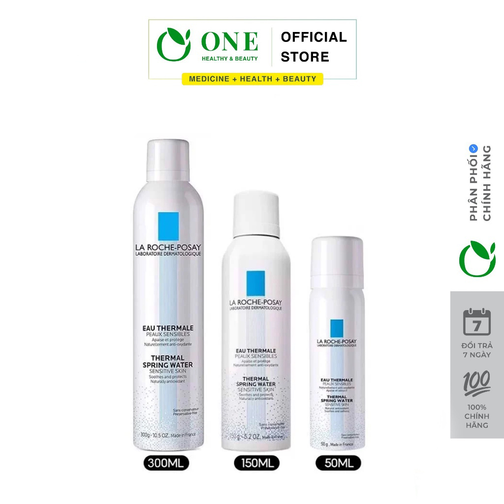 Xịt khoáng La Roche-Posay giúp làm dịu & chống oxy hoá 150ml, 300ml