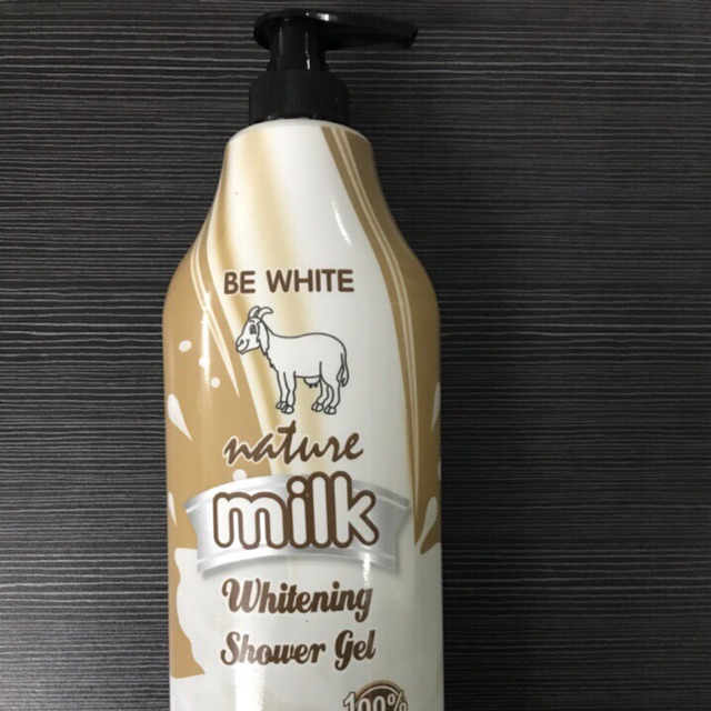 Sữa tắm dê be white nature 1200ml