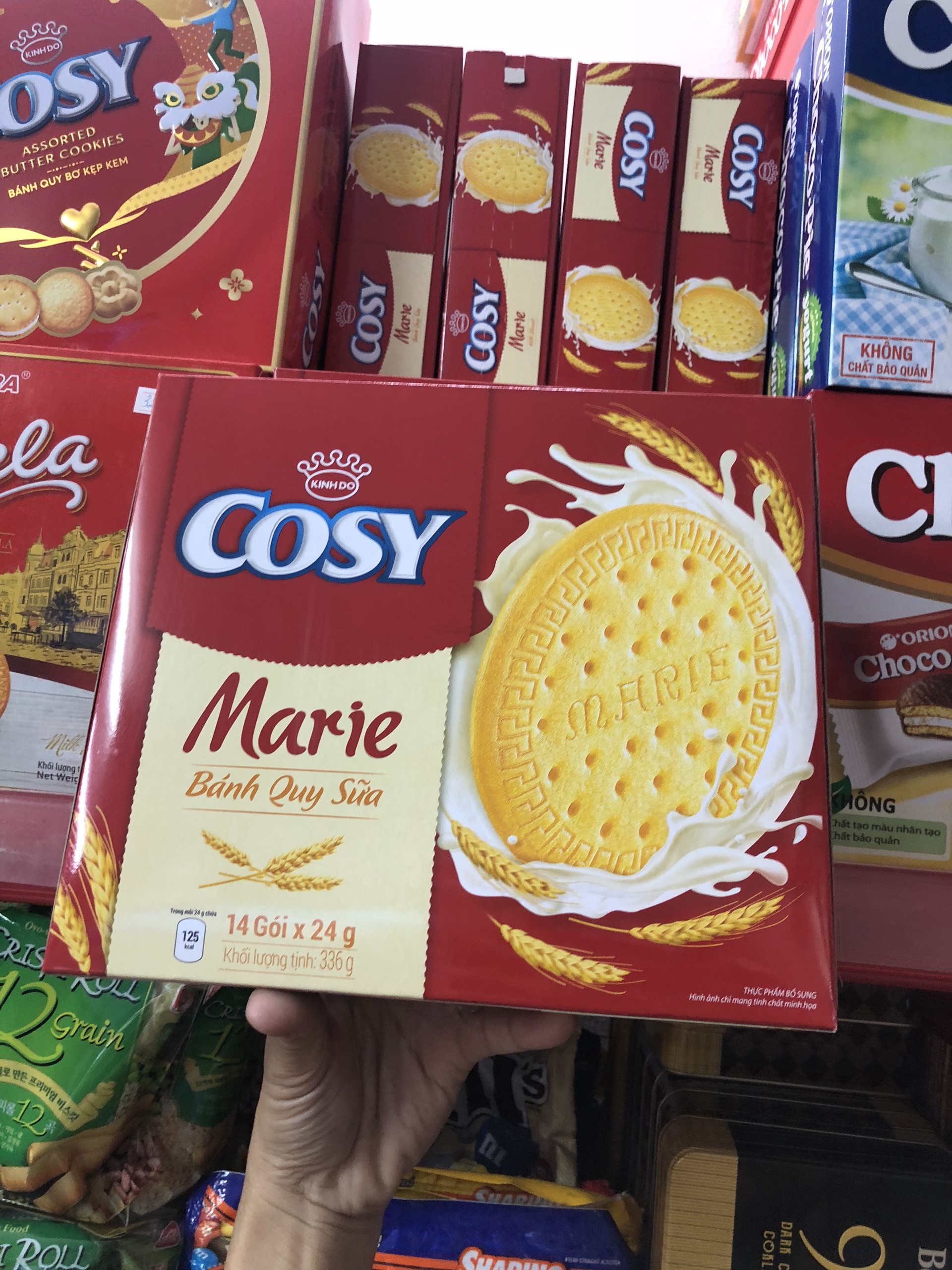 Bánh quy sữa Cosy Marie hộp 336g