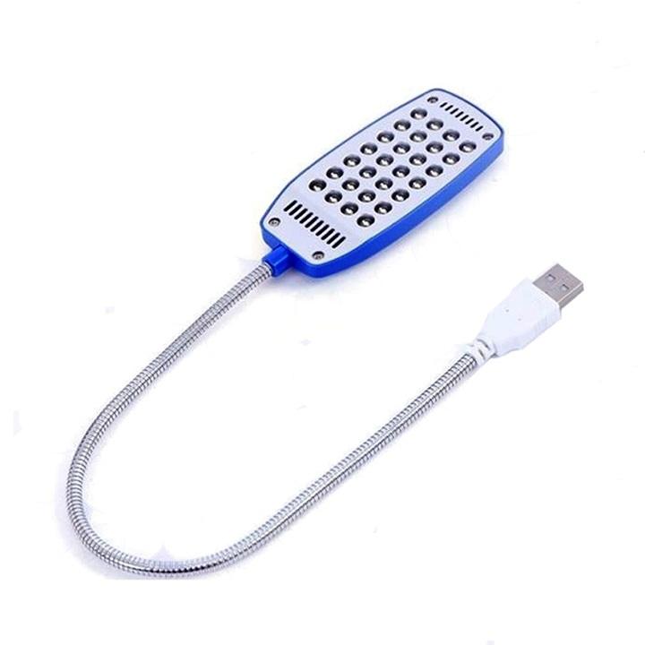 Đèn led 28 bóng siêu sáng cổng usb