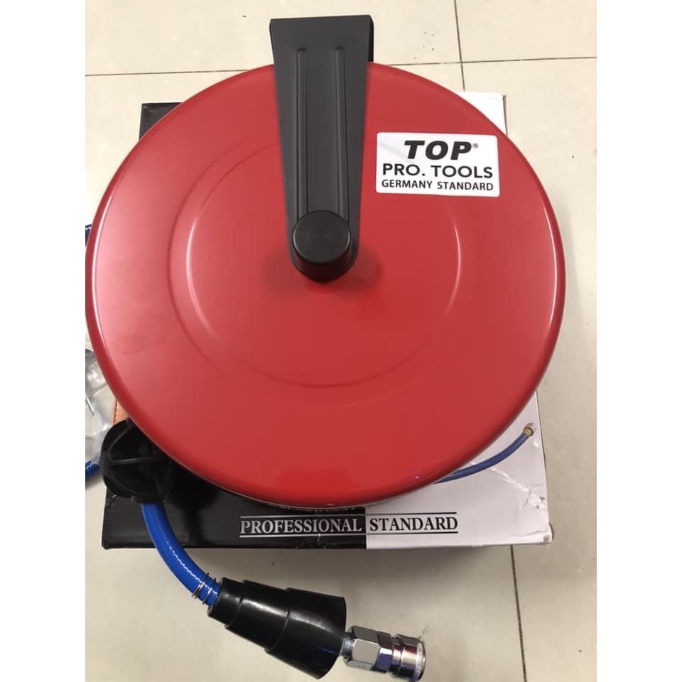 Cuộn dây hơi tự rút top hr-702a 8mmx12mmx9m chính hãng