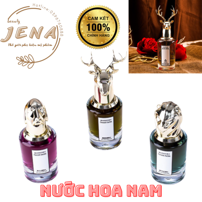 Nước hoa nam men sét 3 mùi hương 75ml nước hoa nam cao cấp thơm lâu 2 4h nước hoa penhaligon.s đầu thú nước hoa nam đẳng cấp quý ông thành đạt