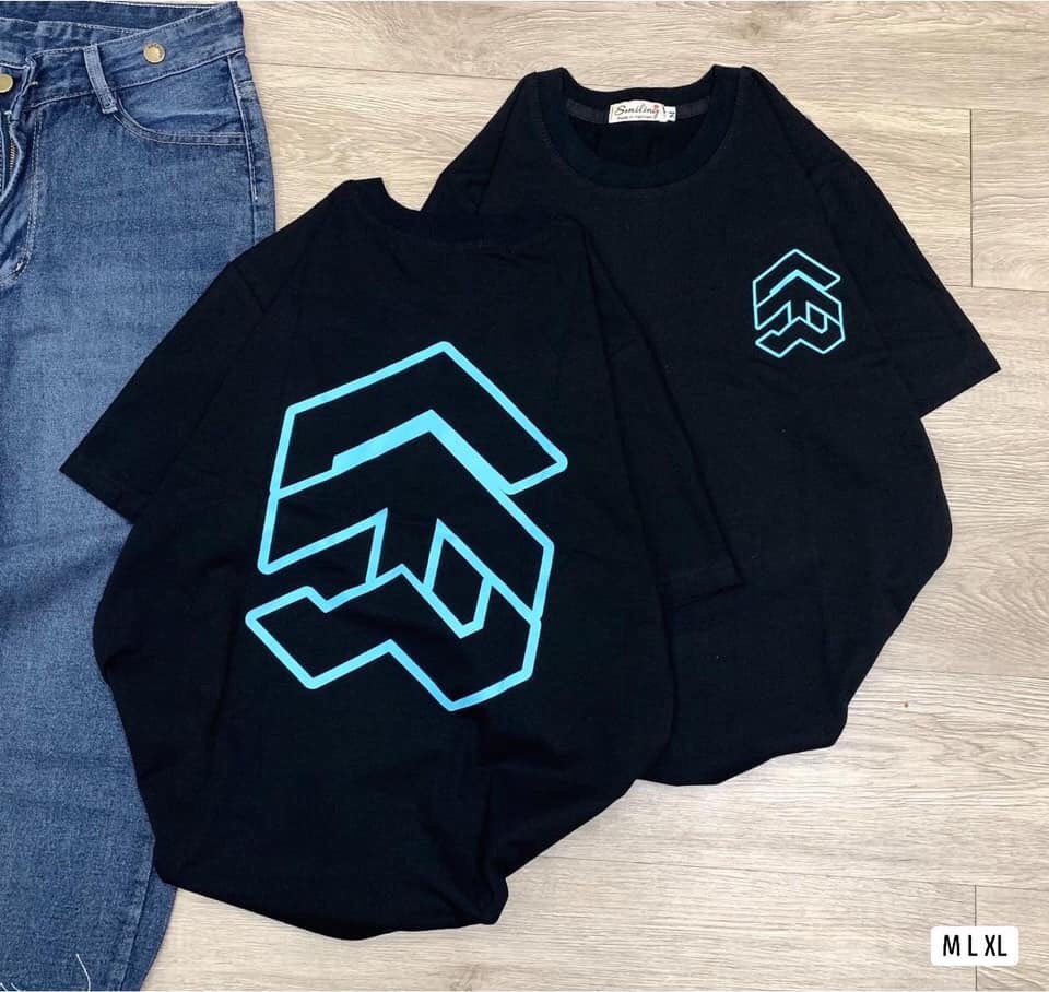 [HCM]ÁO THUN UNISEX SWE XANH ĐEN FROM RỘNG CỰC HOT 1REDSHOP